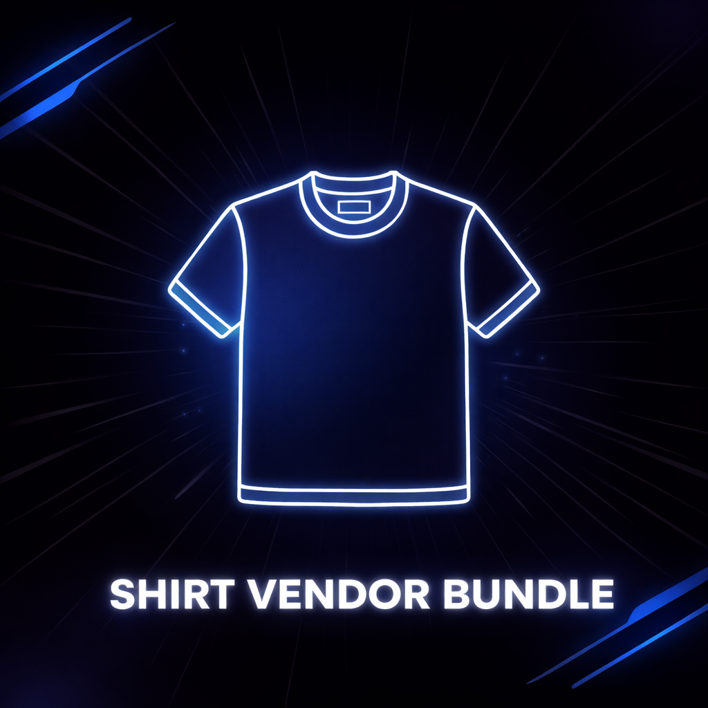 Shirt Vendor Bundle